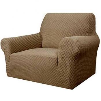 MAXIJIN Elastic Sofa Couch Protector Armchair Cover, Pet Friendly 1-Piece Slipcover
