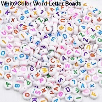 100 Pcs Beads for Kids Jewelry Making
