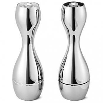 Cobra Set saliera e pepiera in acciaio inox