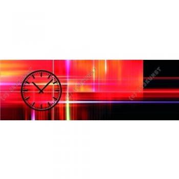 Dixtime Wanduhr 3474 mit Digitaldruck