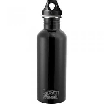 Schwarze 360‑Grad Edelstahl-Trinkgefäß 1000 ml