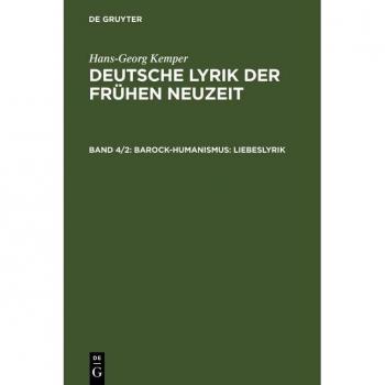 Vitalsource Technologies, Inc. Barock-humanismus: Liebeslyrik