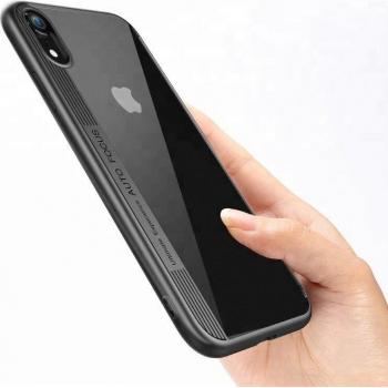 Clear Acrylic Soft TPU Phone Case for iPhone Xs Max