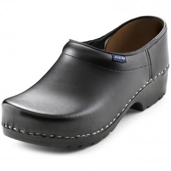 Sika Traditional: Geschlossene Schuhratte ohne Klappenschutz, breit angepasst, Schwarz – Schwarz – EU 43
