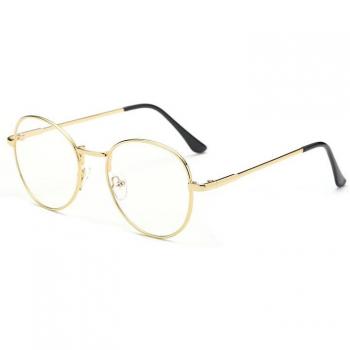 Feishini Round Frame Anti-Blue Light Glasses