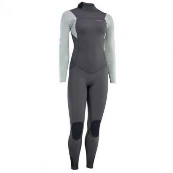 Amaze Core Muta in Neoprene, Maniche Lunghe, Zip Schiena, Verde, 3 Mm