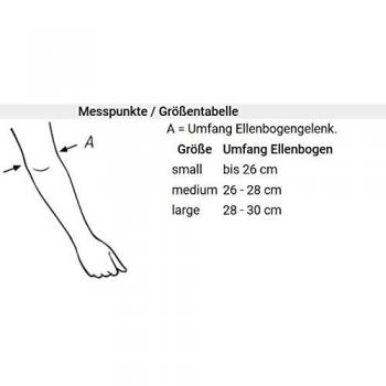 Bort Activecolor Ellenbogenbandage S Schwarz 1stk