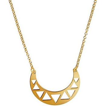 Gargantilla de Plata 925 con Acabado en Oro Luna