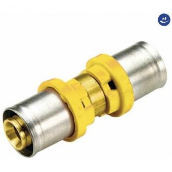 Raccordo bronzo per tubo multistrato ø20