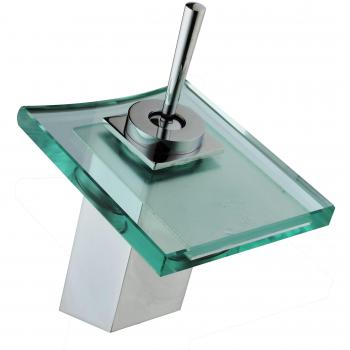 Cascade Orchidée – Robinet lavabo en cristal