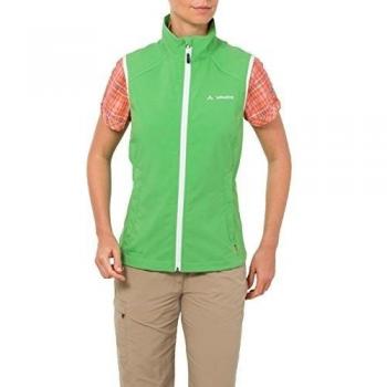 Chaleco Protector Vaude Weste Hurricane Mujer Verde Mediano