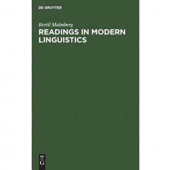 Malmberg, Bertil: Readings in Modern Linguistics