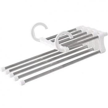 Multi-Function 5 in 1 Stainless Steel Pants Hanger