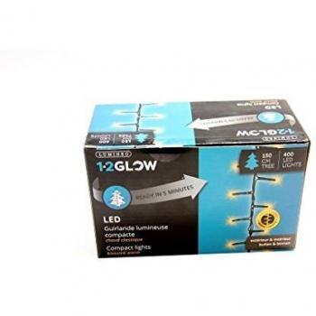 1-2 Glow LED Baumlichterkette 1,5 m