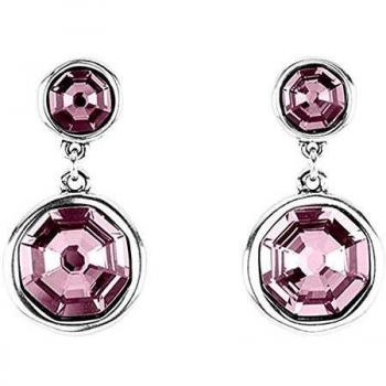 Pendientes Unode50 Doble Trouble PEN0732RSAMTL0U colección Renaissance cristal Swarovski metal