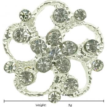 Rhinestone-Studded Hair Bow Kit