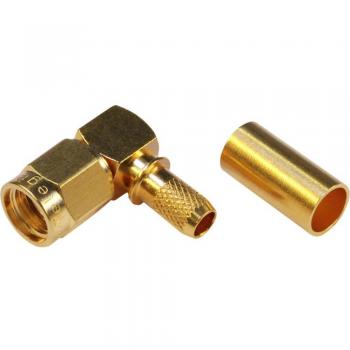 Telegaertner SMA RP Connector Plug Right Angle 50 Ω