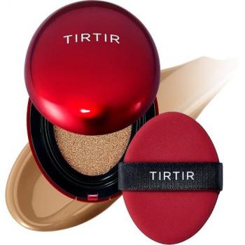 Red Mini Foundation Cushion by TIRTIR – 35N Walnut (SPF40+ PA++)