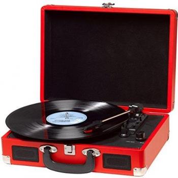 Tocadiscos Denver Vpl-120 Rojo