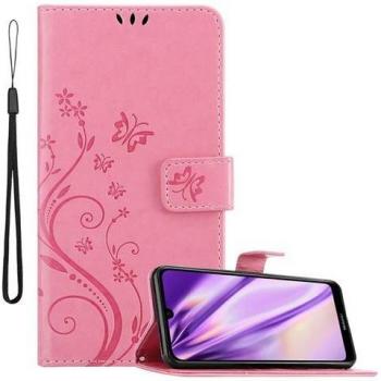 Custodia Elegante con Fiori per Huawei Y6 2019