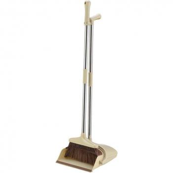 ProSweep Deluxe Color‑Code Broom & Dustpan Combo