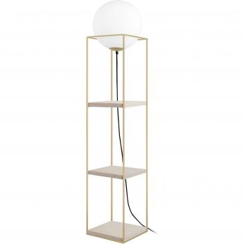 Étagère Lampadaire Chic en Métal
