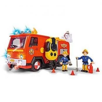 Jupiter 109251085 Camion dei Pompieri con Luci, Suoni e Spruzzo