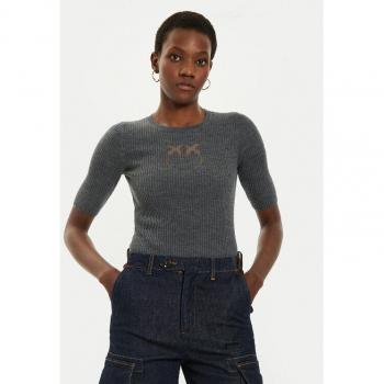 Pinko Regular Fit Pullover Tritone Grau