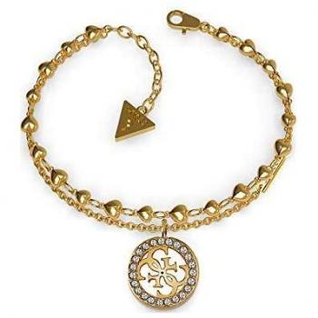 Tropical Sun Elegante di Guess Love in Acciaio Doreato UBB78026‑S