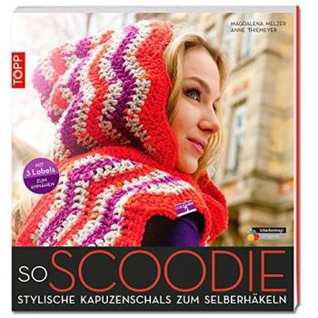 soScoodie: Stylische Kapuzenschals zum Selberhäkeln