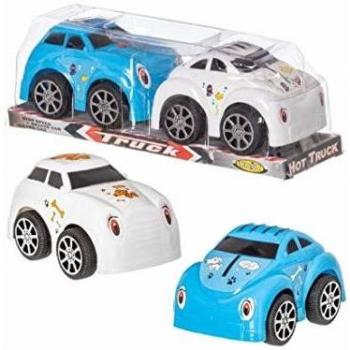 Juinsa Pack 2 coches Divertidos de fricción