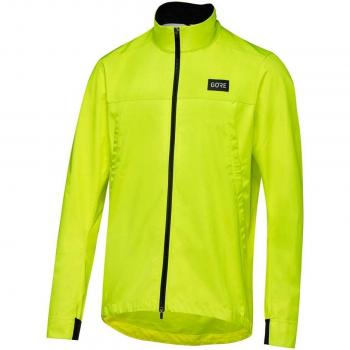 Neon Gelbe GOREWEAR Everyday Windstopper Jacke – 3XL
