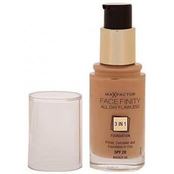 Max Factor Facefinity All Day Flawless 3 In 1 Foundation SPF 20 80 Bronze