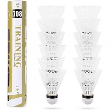 ProStox Fostoy 12-Pack Shuttlecocks – Fast‑Speed Indoor/Outdoor Play