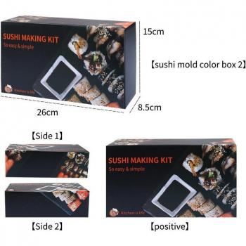 Paquete de cocina japonesa: sushi y bento portátil