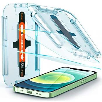 Protection d'écran SPIGEN GLAStR EZ Fit iPhone 12 Mini Verre Applicateur inclus