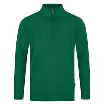 JAKO Doubletex Pulli Zip-Top Grün L