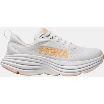 Hoka Bondi 8 Blanc et Orange Femme 37,1/3