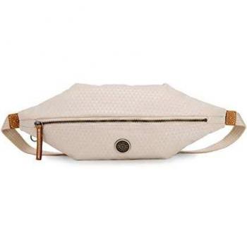 Kipling Edgeland Regard Large Triangle Blanc Moyen Porte-Épaule