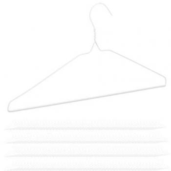 Cintres fil de fer blanc, peu encombrant