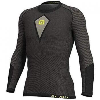 Camiseta Gráfica Alé S1, Long Sleeve, Gris – S/M