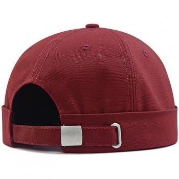 Damen Docker Beanie, klassisch, große Kappe, Große Größe, Literarischer Vermieter, Baumwollstoff, Seemannskappe
