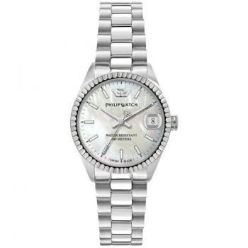 Philip Watch Caribe White Dial Quartz Watch for Women