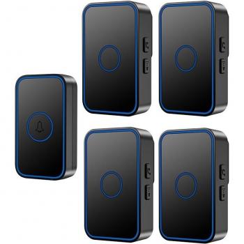 Wireless Doorbell with 60 Chimes