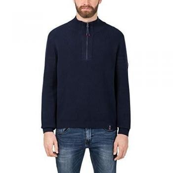 Pull Troyer Waffle Timezone, Bleu (Total Eclipse 3393)