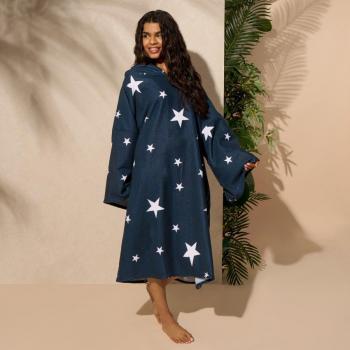 Star Poncho Towel Robe