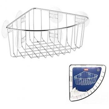 Cestillo rinconero metálico Tatay con ventosas