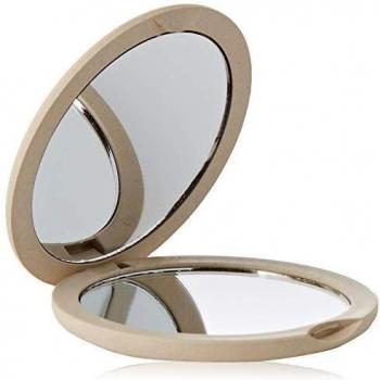 Beter Faltbarer Doppelhandtaschen-Spiegel Naturfaser x4 Beige