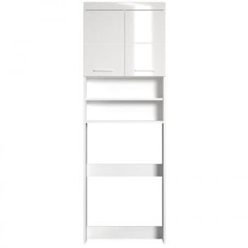 Meuble de Rangement Moderne pour WC et Lave-Linge