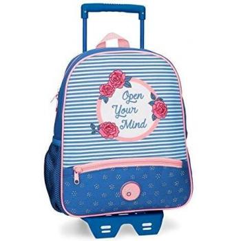 Roll Road Mini Mochila Rosa con Carrusel